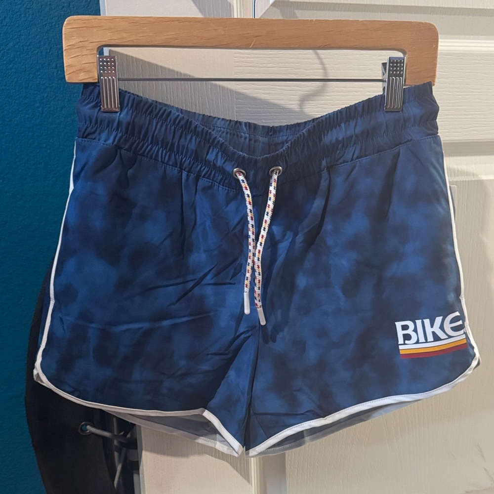 Men’s Bike Track 4 way Stretch Blue Shorts